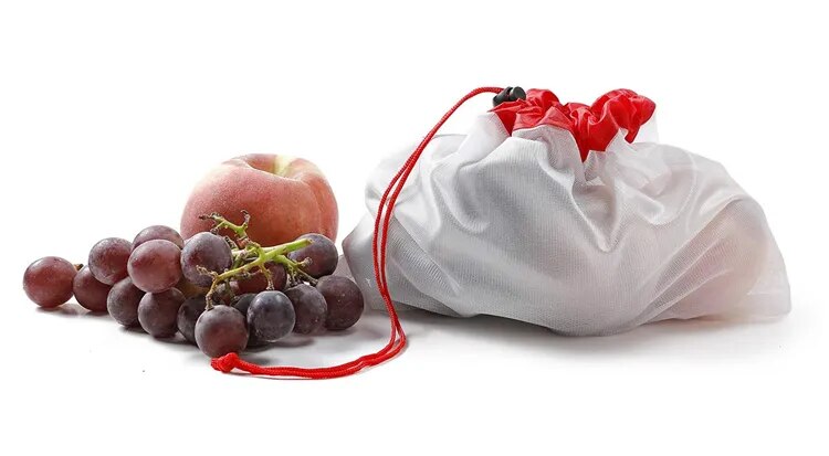 Mesh Food Storage Bag 12 Pcs Set