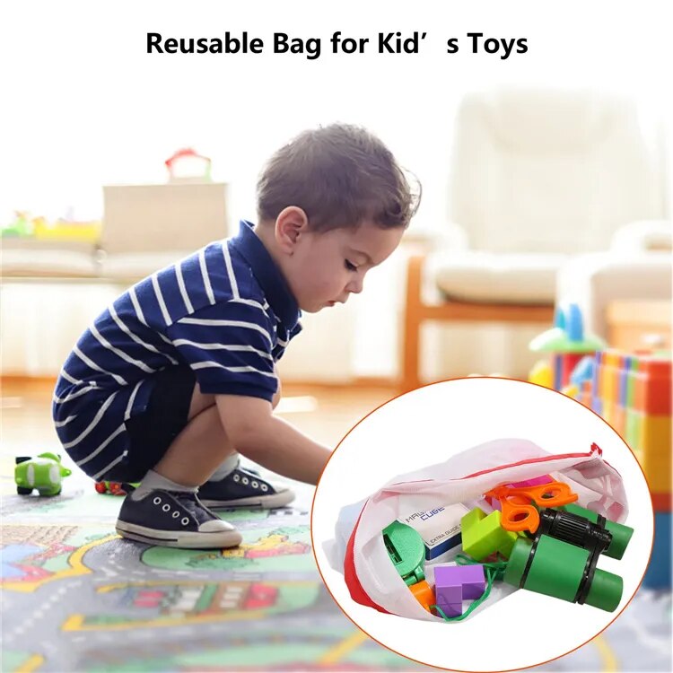 Mesh Food Storage Bag 12 Pcs Set