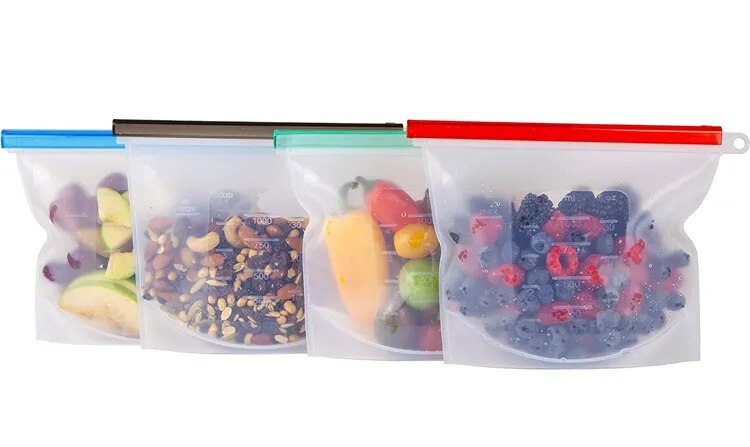 Reusable Silicone Food Storage Bag
