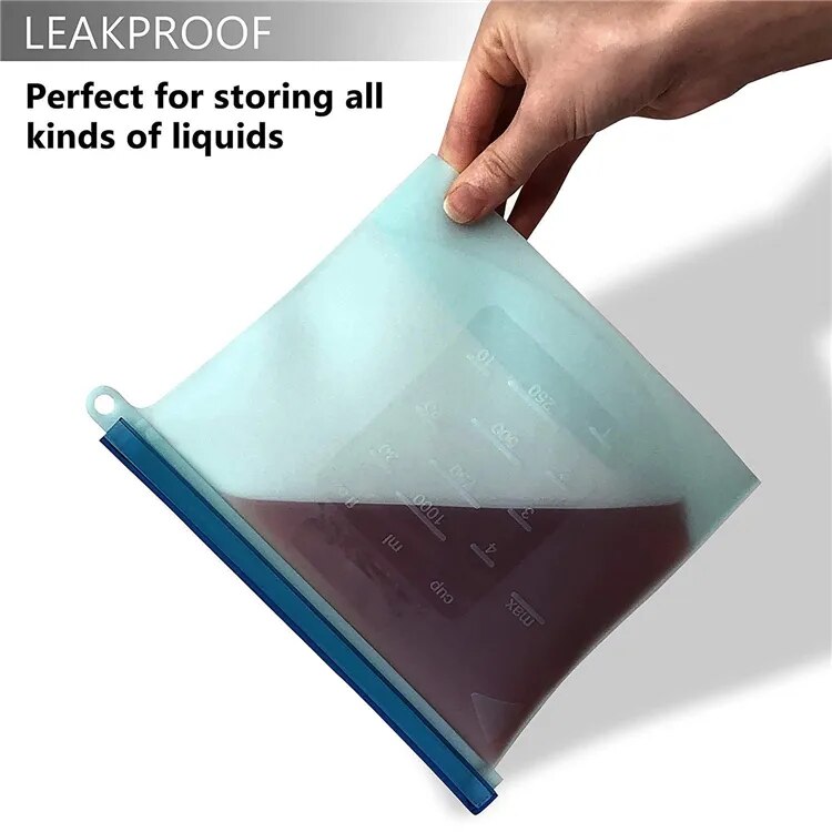 Reusable Silicone Food Storage Bag
