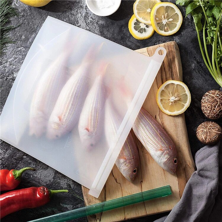 Reusable Silicone Food Storage Bag