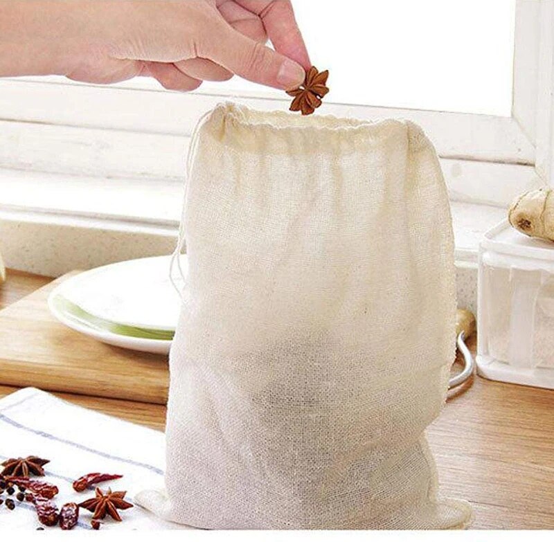 Cotton Storage Bag 10 Pcs Set