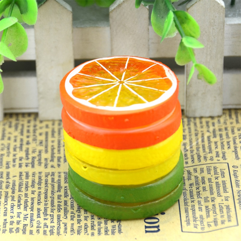 Simulation Lemon Slices For Kitchen Decor