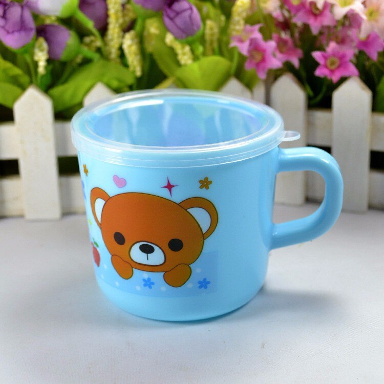 Plastic Cartoon Panda Printed Mug
