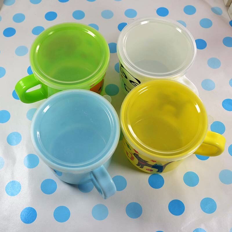 Plastic Cartoon Panda Printed Mug