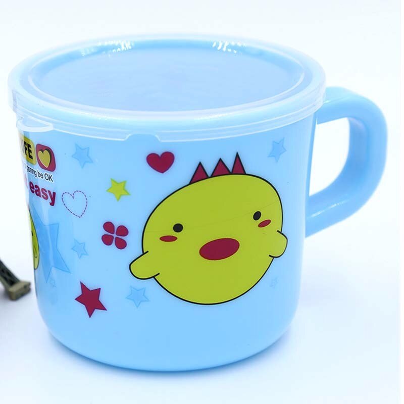 Plastic Cartoon Panda Printed Mug