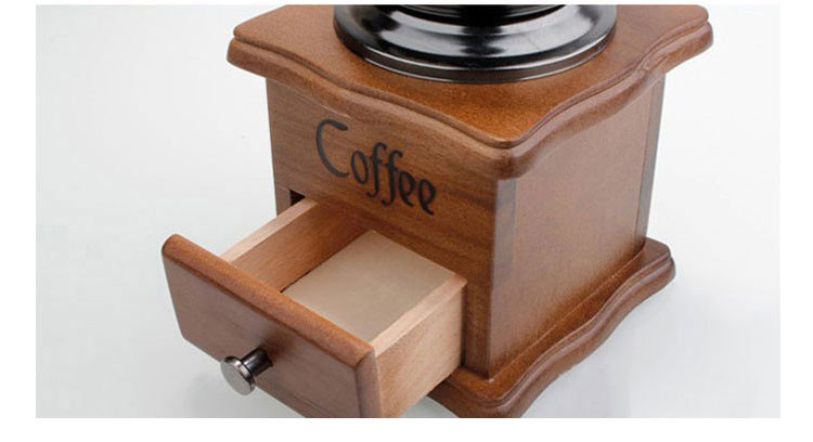 Mini Manual Classical Wooden Coffee Grinder