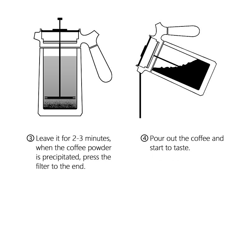 304 Stainless Steel Vacuum Coffee Pot