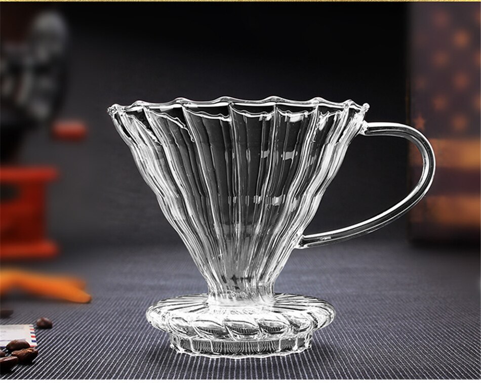 Glass Coffee Percolator with Cup