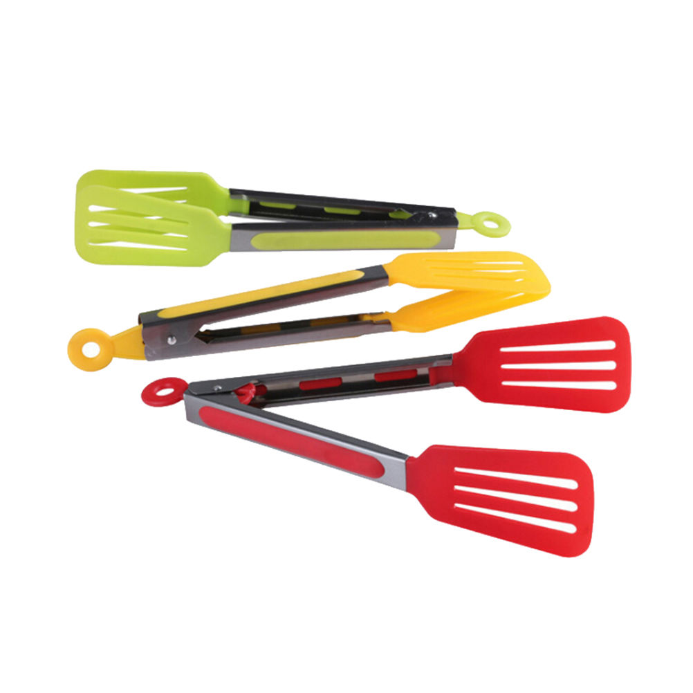 Colorful Stainless Steel BBQ Tongs