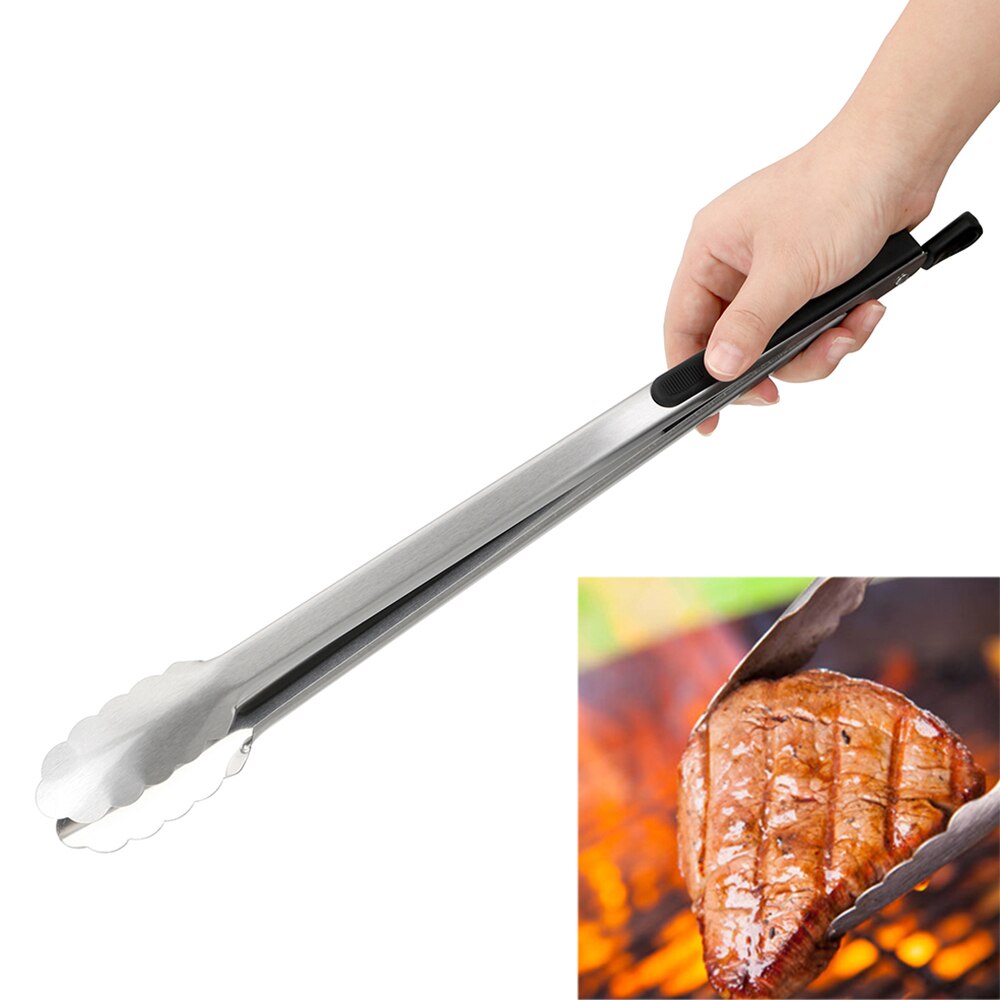 BBQ Stainless Steel Tongs