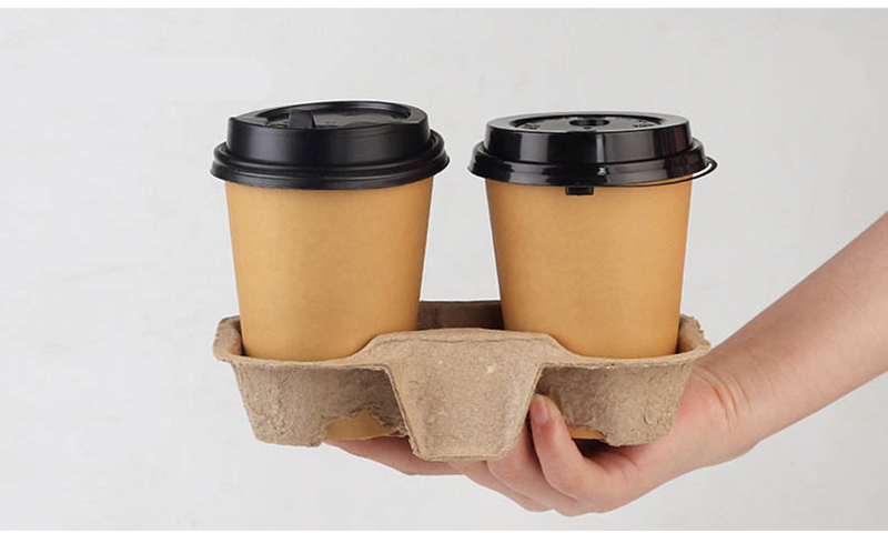 Disposable Paper Coffee Cup Holders 20 pcs Set