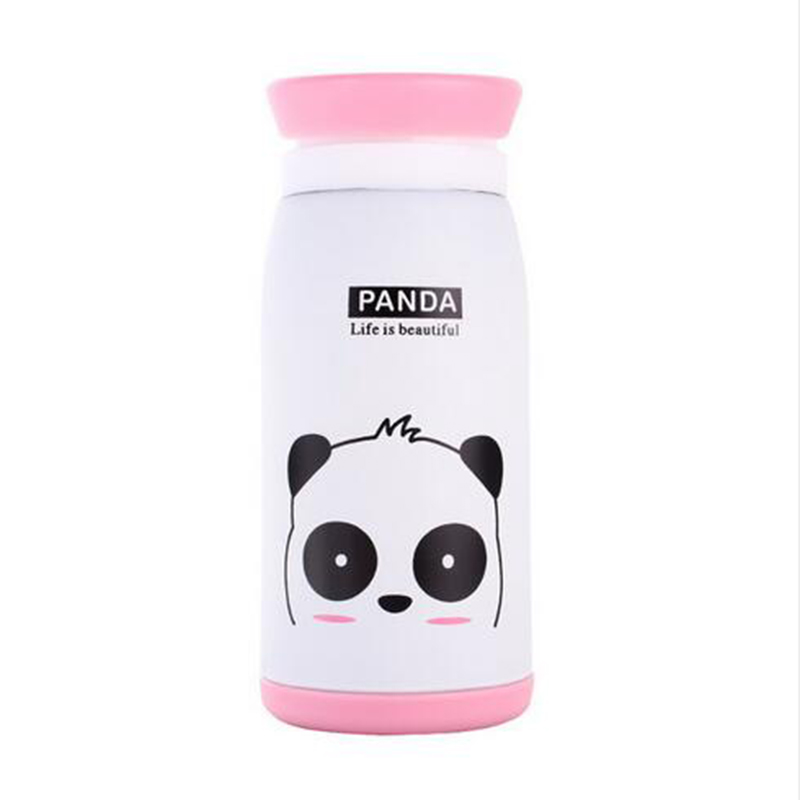 Cute Cartoon Styled Vacuum Stainless Steel Thermomug