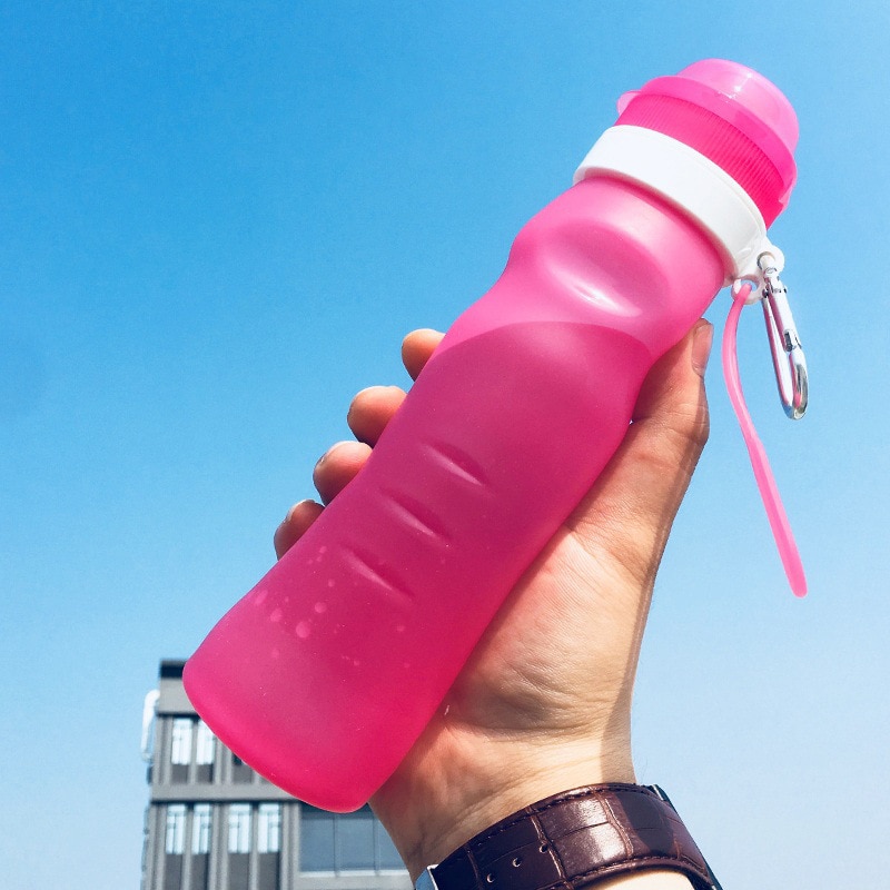 Folding Silicone Water Bottle