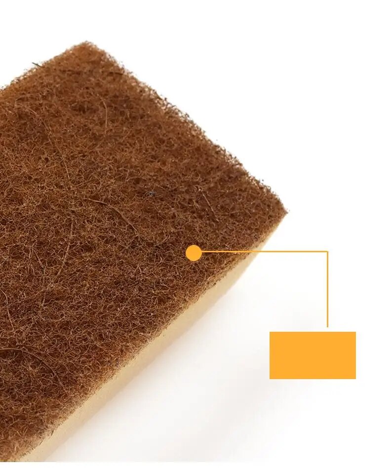 Wood Pulp Kitchen Sponge 5 Pcs Set