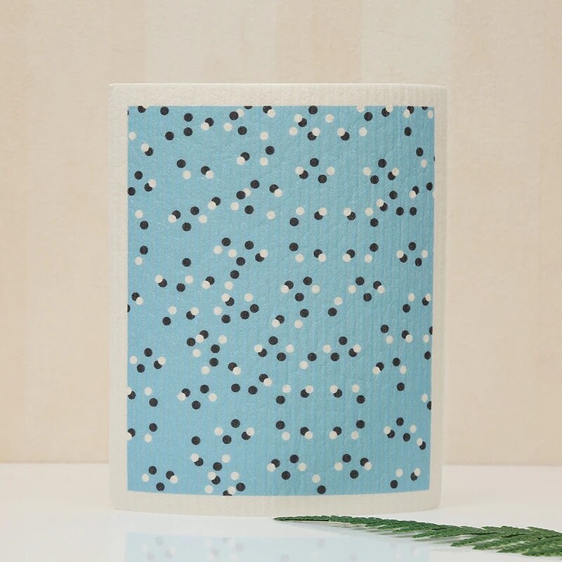 Polka Dot Print Dish Cloth