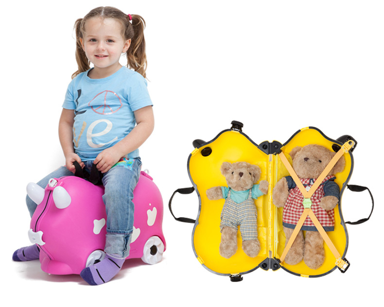 Kid's Rolling Luggage Suitcase