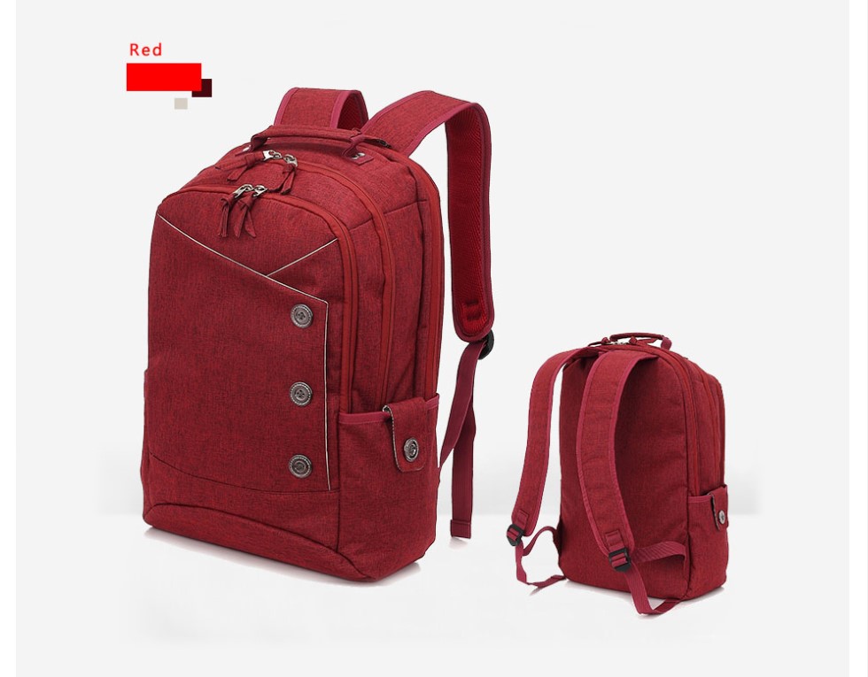 Rivet Detail Laptop Backpack