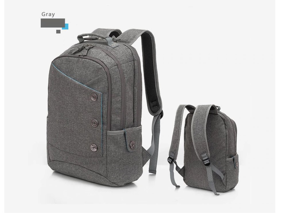 Rivet Detail Laptop Backpack
