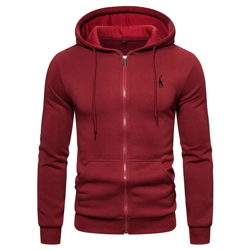 Men's Fleece Hoodied Sweatshirt