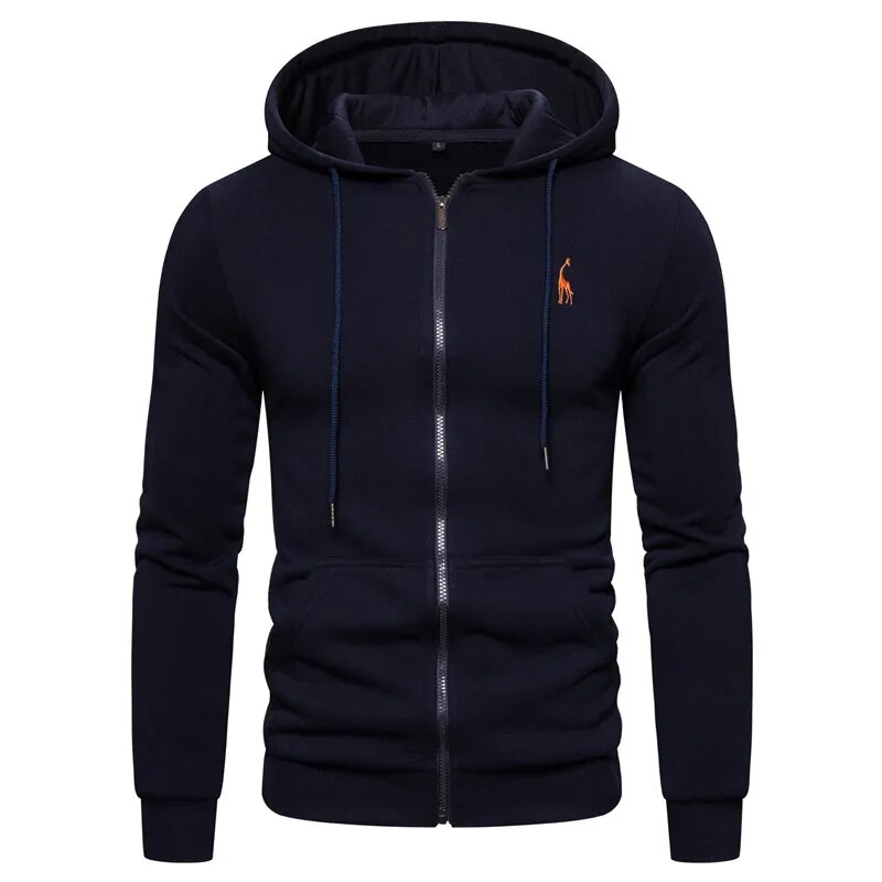 Men's Fleece Hoodied Sweatshirt