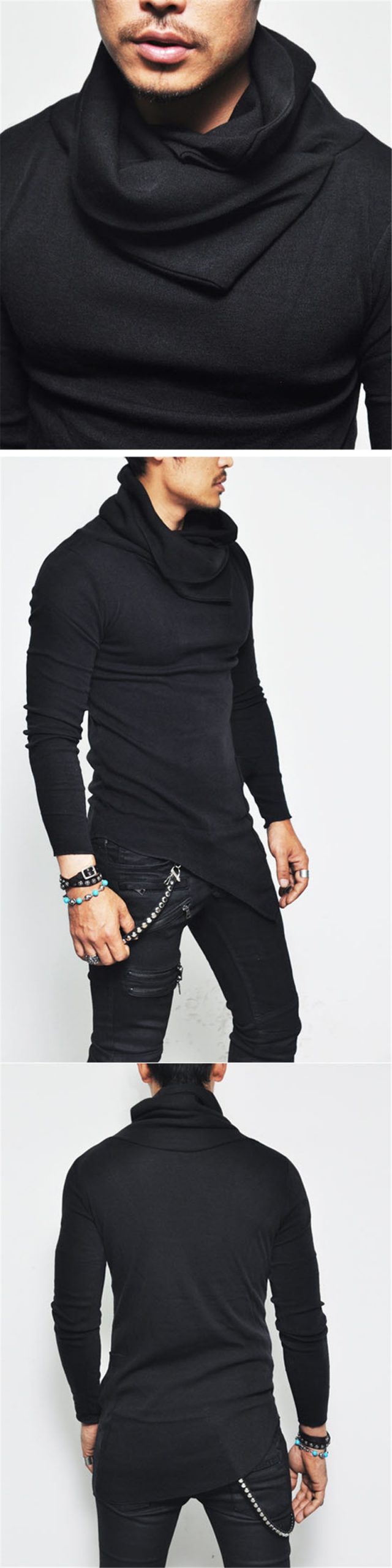 Men's Asymmetric Sweatshirt