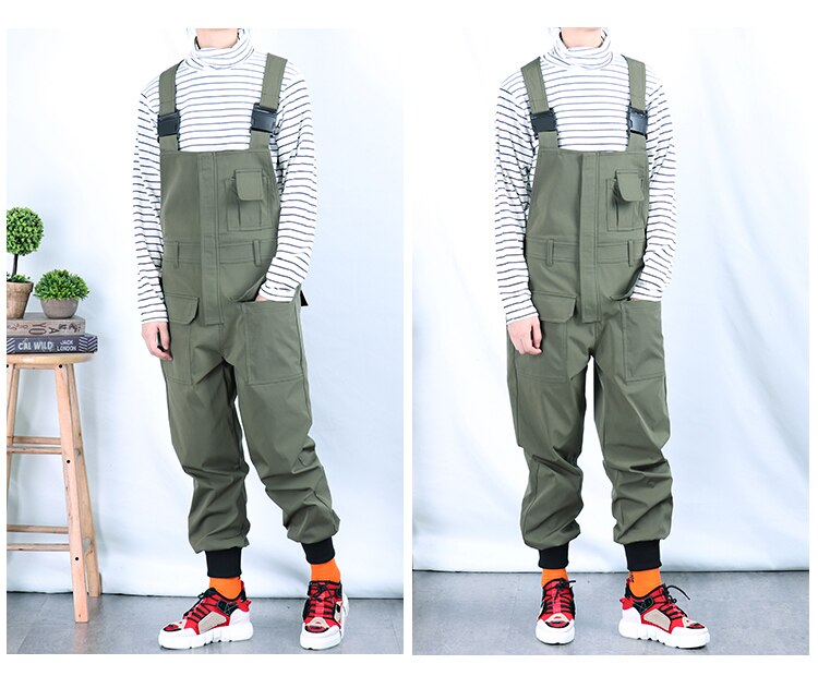 Men's Pockets Cargo Jumpsuit