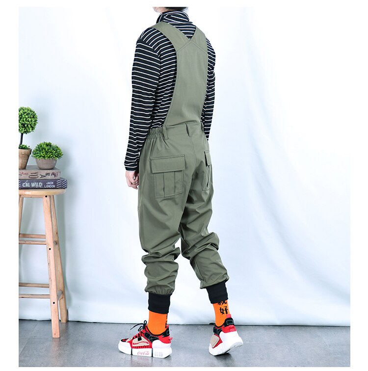 Men's Pockets Cargo Jumpsuit