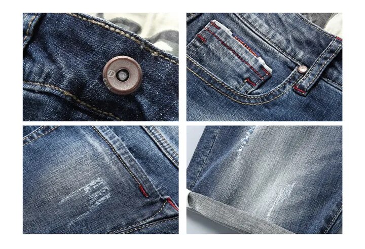 Men's Casual Denim Shorts