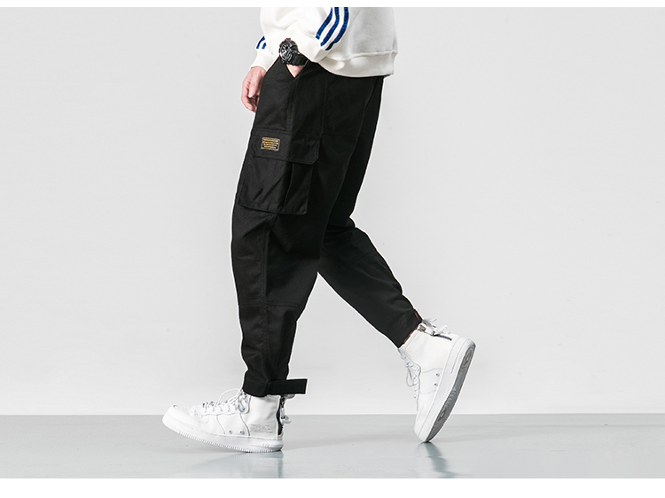 Men's Multi-Pocket Harem Pants