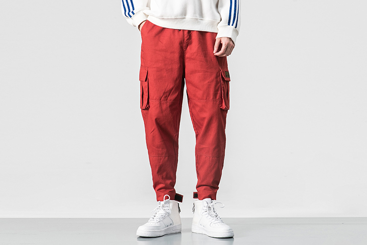 Men's Multi-Pocket Harem Pants