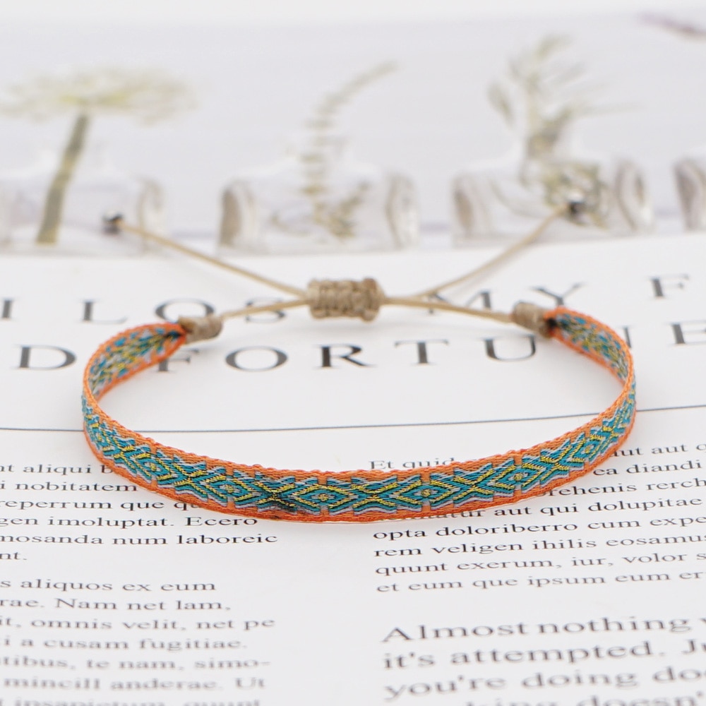 Boho Handmade Braided Bracelet for Women