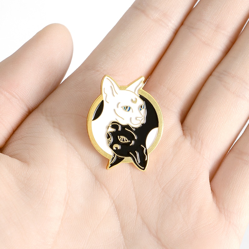 Sphinx Cat Shaped Pin