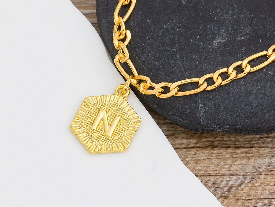 Alphabet Letter Leg Bracelets