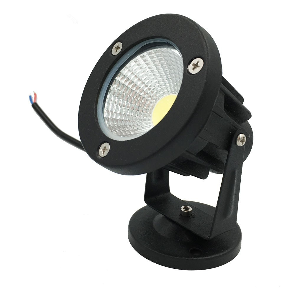 Black Aluminum Lawn Lamp