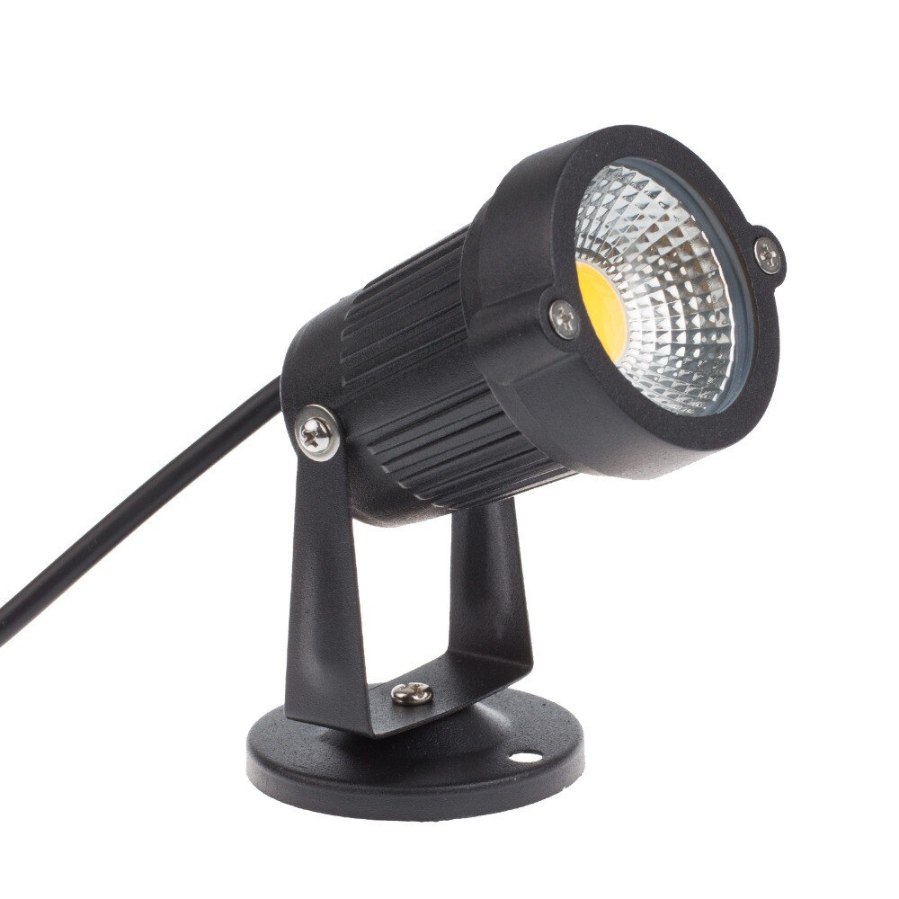 Black Aluminum Lawn Lamp