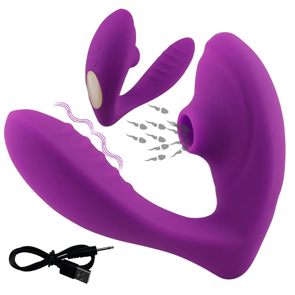 2 in 1 10 Speeds Vibrator