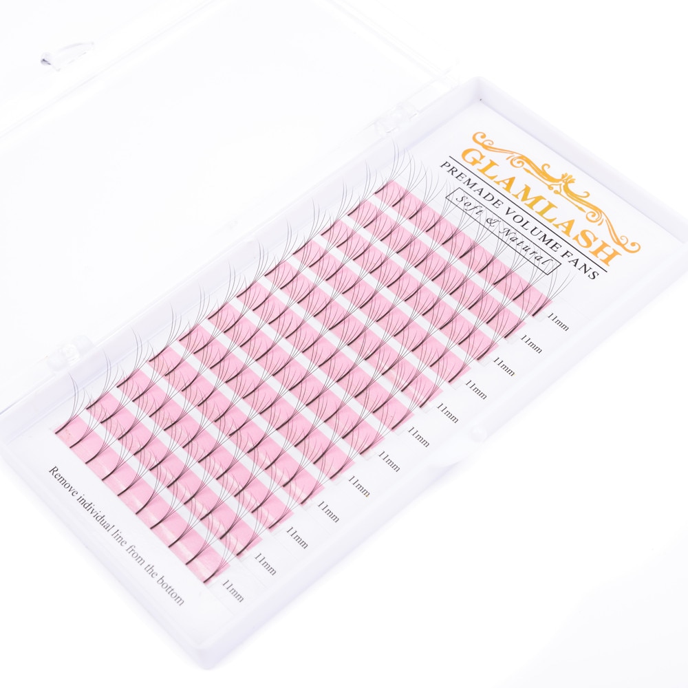 C/D Curl Long Stem Premade Eyelashes Set