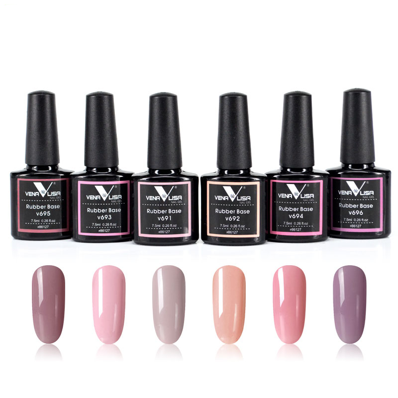 Candy Colors Rubber Base Coat Gel