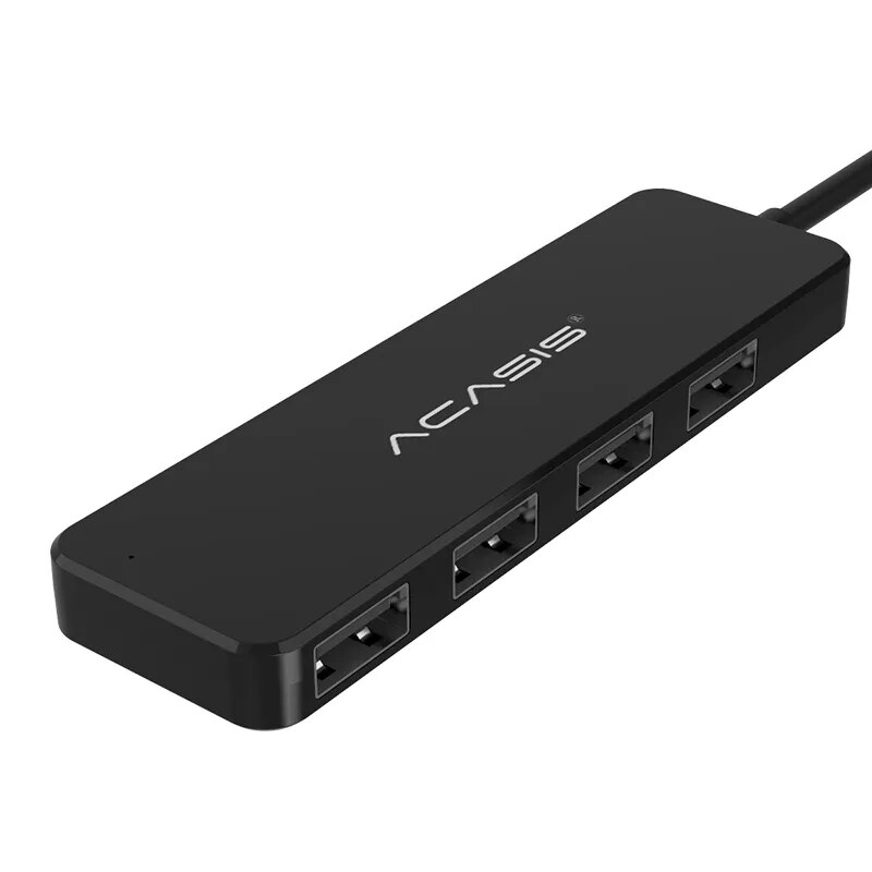 4-Port USB 2.0 / 3.0 Hub for Computers and Gadgets