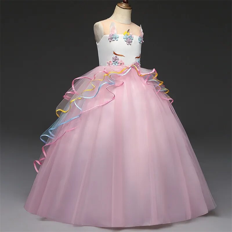 Embroidered Dress For Girls