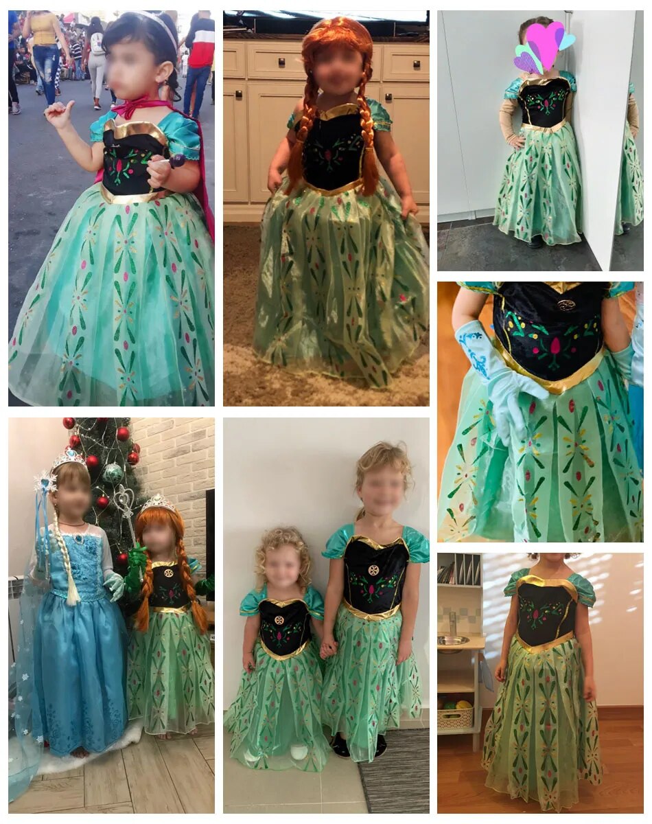 Snow Queen Dress For Girls