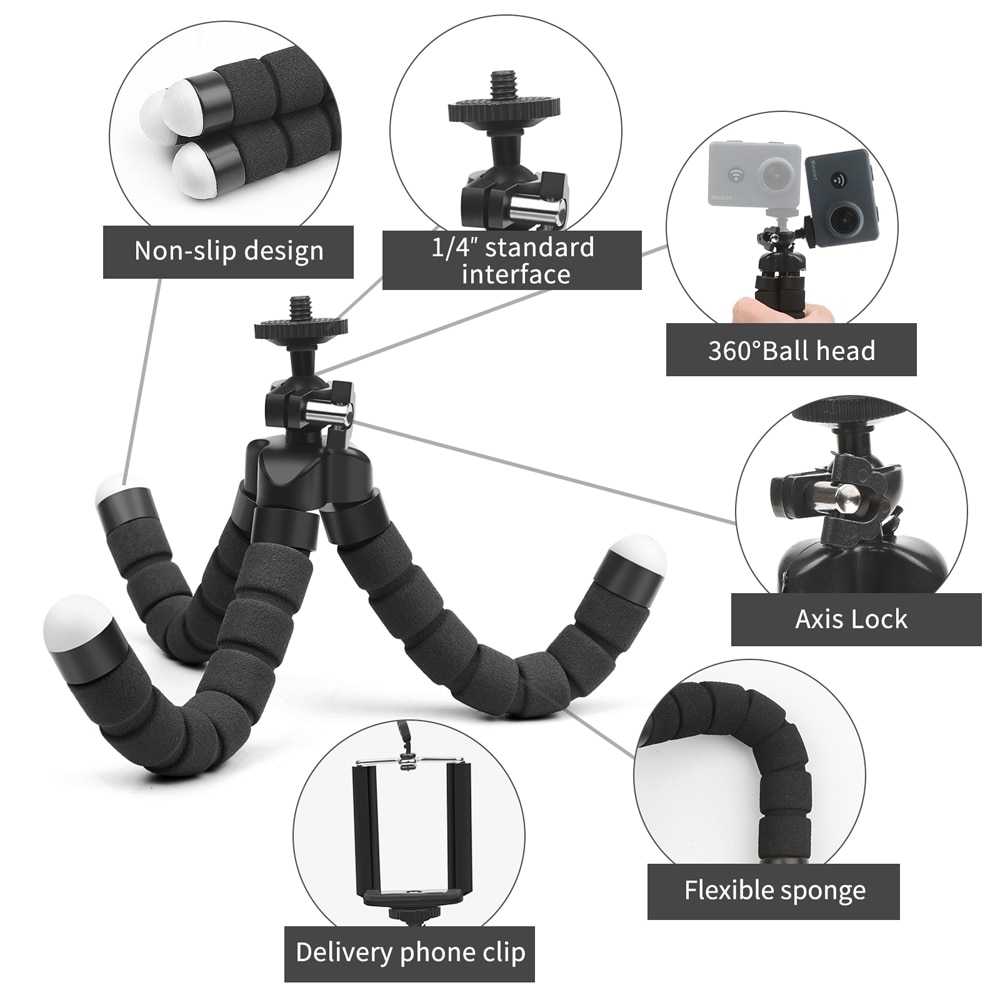 Flexible Tripod Holder for iPhone