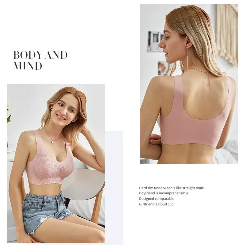 Women's Lace Basic Plus Size Bra