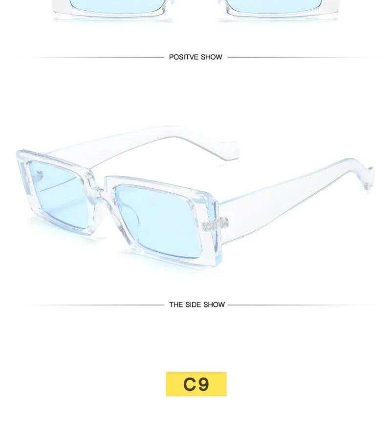 Women's Square Retro Sunglasses