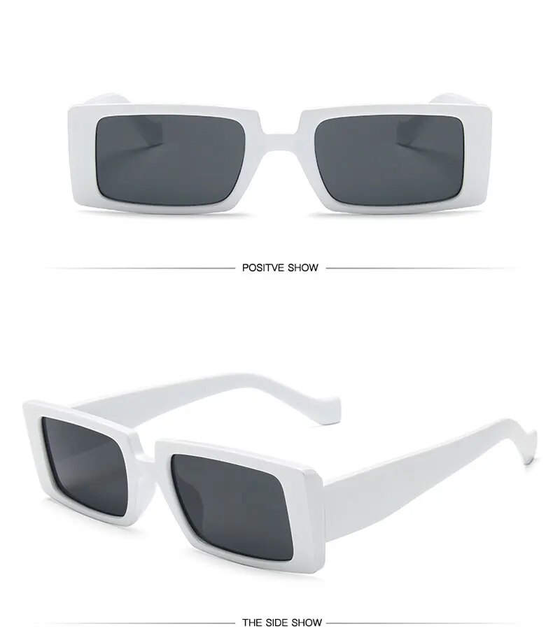 Women's Square Retro Sunglasses
