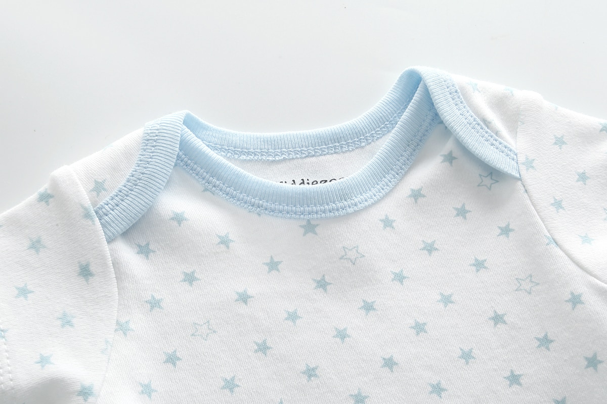 Baby Short Sleeve Romper and Pants Set