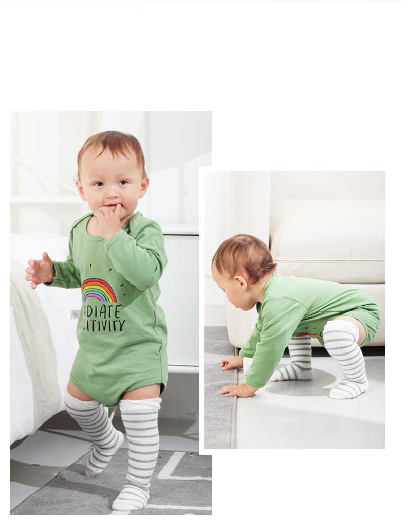 Newborn Baby's Cartoon Print Romper