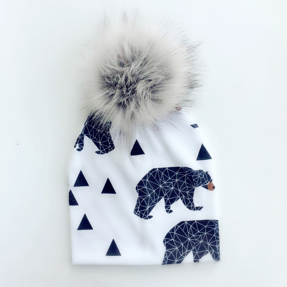 Boy's Animal Patterned Hat