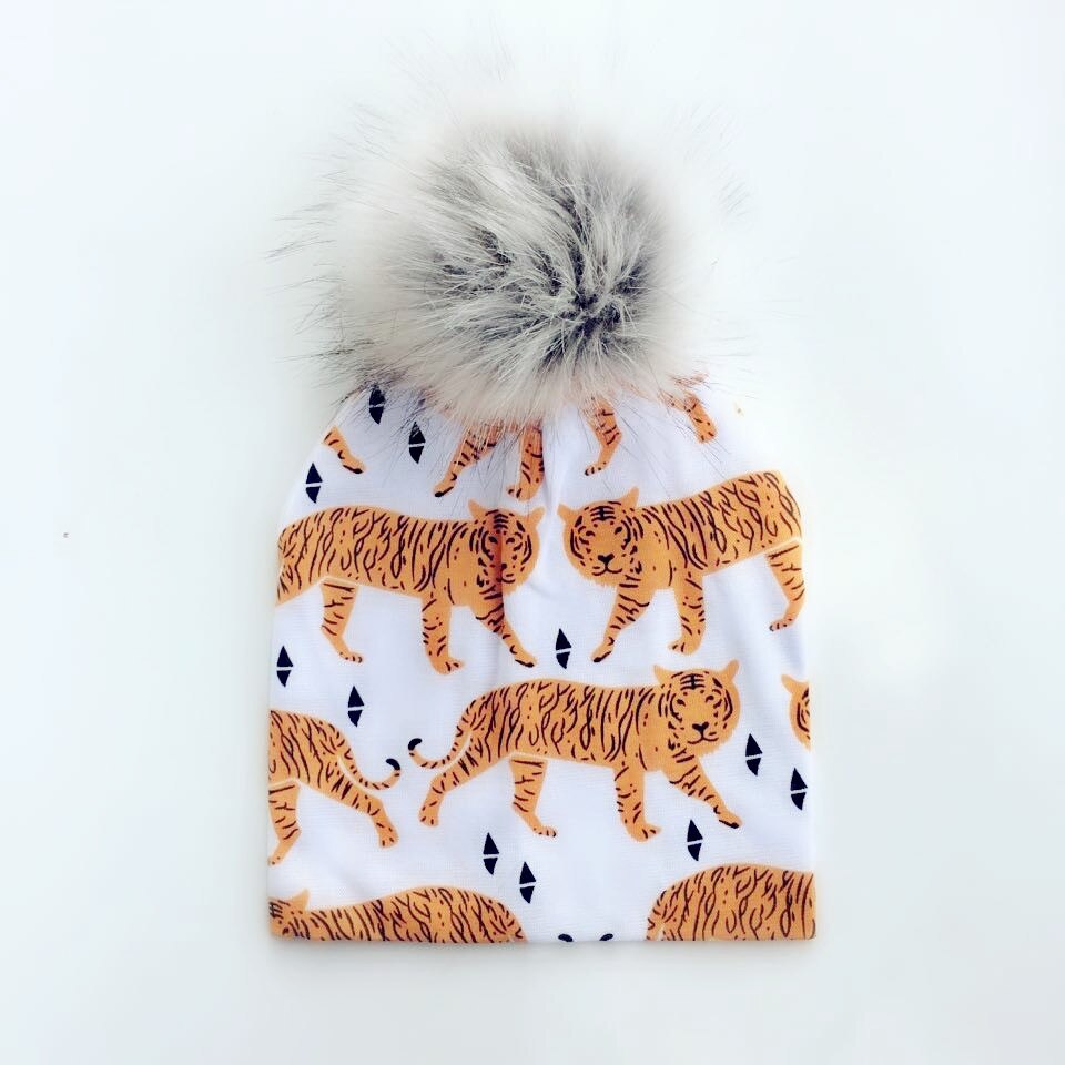 Boy's Animal Patterned Hat